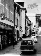 Cross Street c.1965, Abergavenny