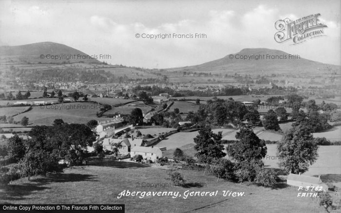 Photo of Abergavenny, General View c.1900