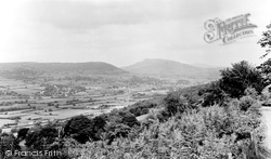 Holy Mountain From The Blorenge c.1965, Abergavenny