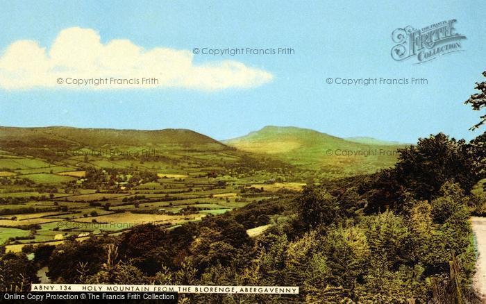 Photo of Abergavenny, Holy Mountain From The Blorenge c.1965