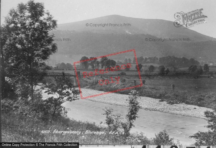 Photo of Abergavenny, River And Blorenge 1898