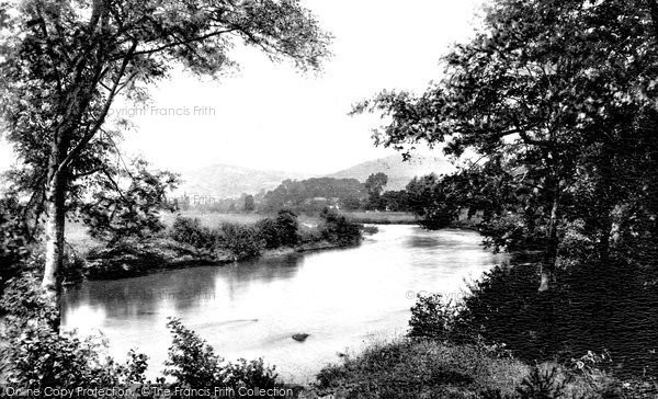 Photo of Abergavenny, River Usk And Sugarloaf 1898