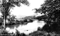 River Usk And Sugarloaf 1898, Abergavenny