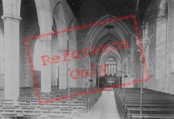 St Mary's Church, Nave 1898, Abergavenny