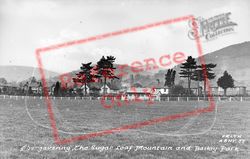 Sugar Loaf Mountain And Bailey Park c.1955, Abergavenny