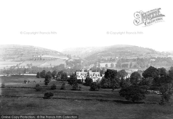 Photo of Abergavenny, Sugarloaf From The River Usk 1898