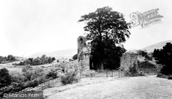 The Castle c.1960, Abergavenny