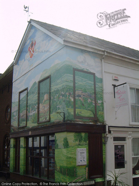 Photo of Abergavenny, The Millennium Mural 2005