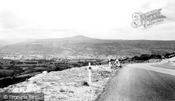 View From The Blorenge c.1965, Abergavenny