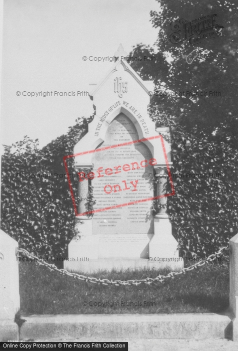 Photo of Abergele, Churchyard Tomb 1890