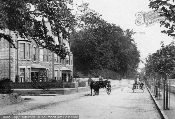 Photo of Abergele, Horsedrawn Traffic, Dundonald Avenue 1906