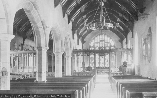 Photo of Abergele, St Michael's Church Interior 1890