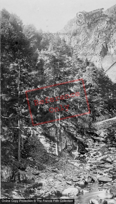 Photo of Aberglaslyn Pass, 1889