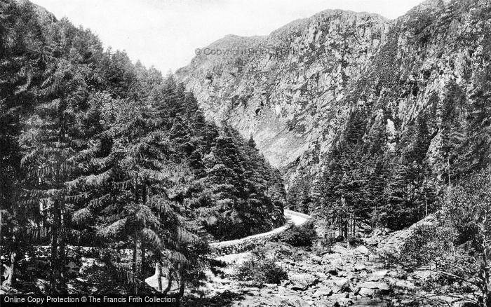 Photo of Aberglaslyn Pass, 1889