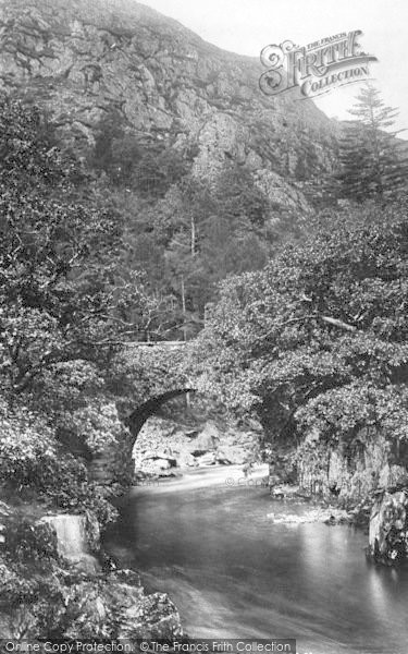 Photo of Aberglaslyn Pass, Bridge 1895