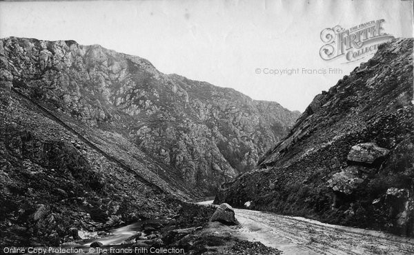 Photo of Aberglaslyn Pass, c.1870