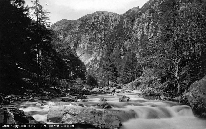 Photo of Aberglaslyn Pass, c.1875