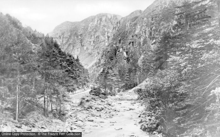 Photo of Aberglaslyn Pass, c.1890