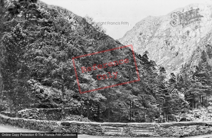 Photo of Aberglaslyn Pass, c.1923