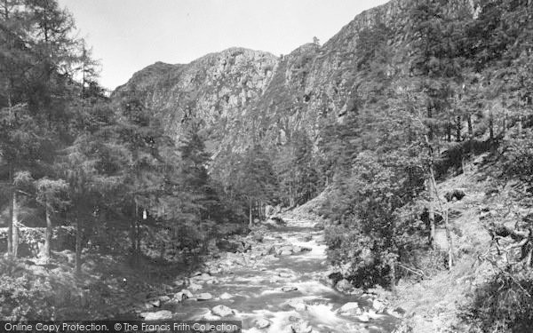 Photo of Aberglaslyn Pass, c.1950