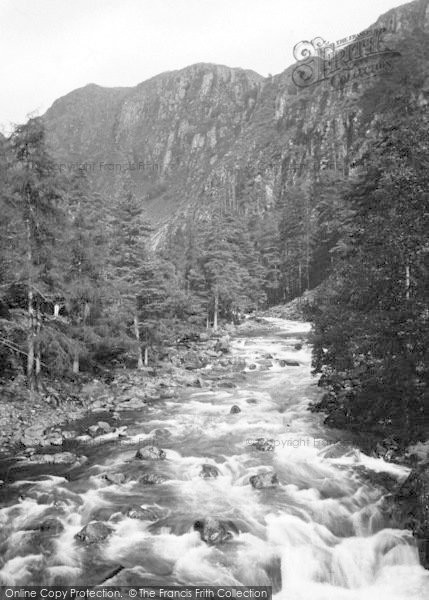 Photo of Aberglaslyn Pass, c.1950