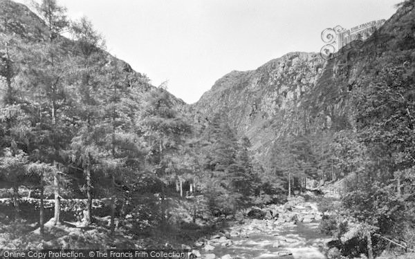 Photo of Aberglaslyn Pass, c.1955