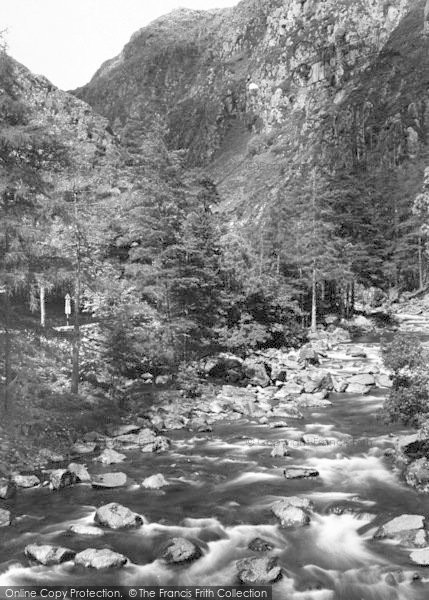 Photo of Aberglaslyn Pass, c.1955