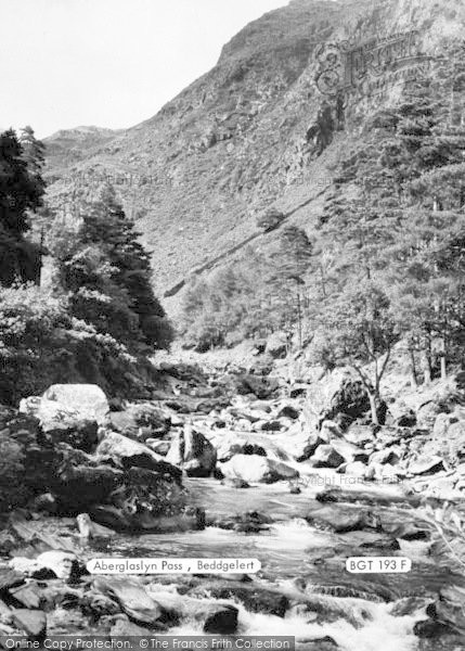 Photo of Aberglaslyn Pass, c.1960