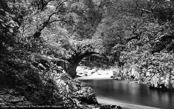 Photo of Aberglaslyn Pass, Pont Aberglaslyn c.1875