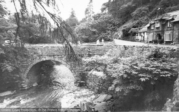 Photo of Aberglaslyn Pass, Pont Aberglaslyn c.1955