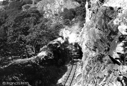 Aberglaslyn Pass, The Welsh Highland Railway, Nantmor Cutting 1925, Pass Of Aberglaslyn
