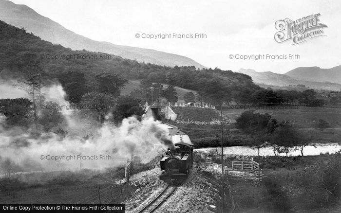 Aberglaslyn Pass, Welsh Highland Railway 1925