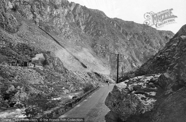 Photo of Aberglaslyn Pass, Welsh Highland Railway 1925