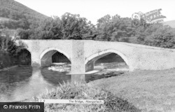 The Bridge c.1955, Abergorlech