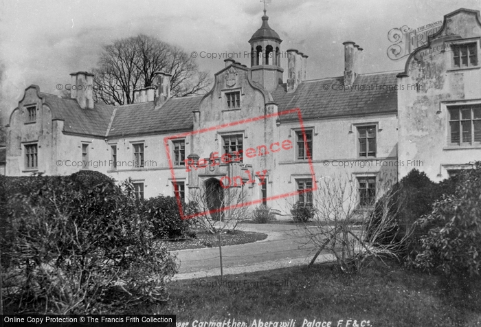 Photo of Abergwili, Bishop's Palace 1898