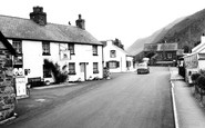 Abergynolwyn, the Railway Inn c1968