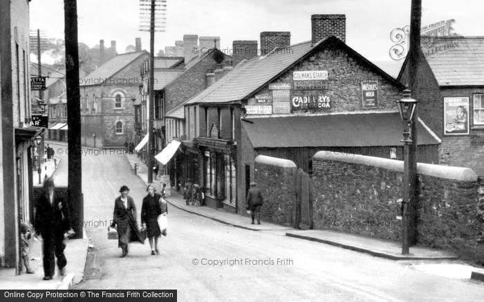 Photo of Aberkenfig, Bridgend Road 1938