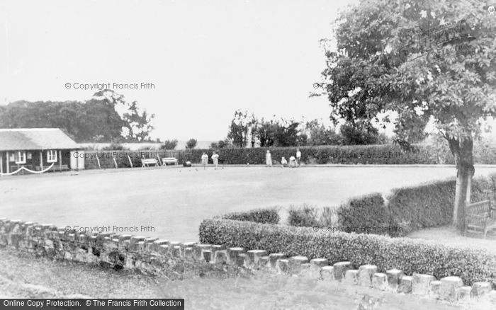 Photo of Aberlady, The Bowling Green c.1950