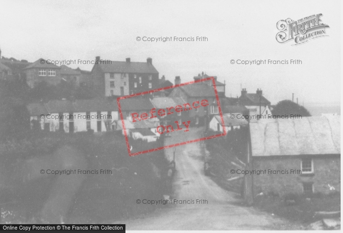 Photo of Aberporth, Post Office Corner c.1950