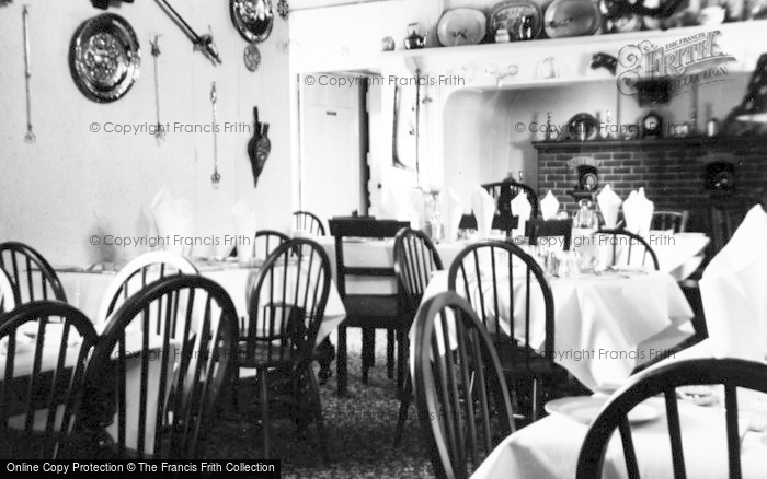 Photo of Abersoch, A Corner Of The Dining Room, Manor Private Hotel c.1955