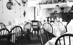A Corner Of The Dining Room, Manor Private Hotel c.1955, Abersoch