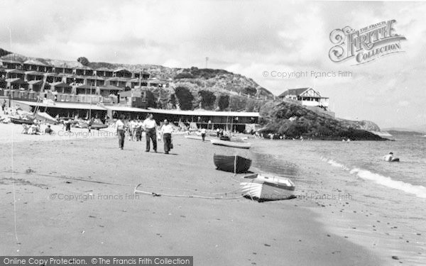 Photo of Abersoch, Penbennar Beach c.1965