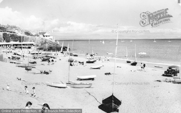 Photo of Abersoch, Penbennar Beach c.1965