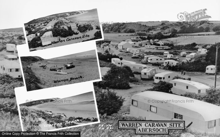 Photo of Abersoch, Warren Caravan Site c.1965