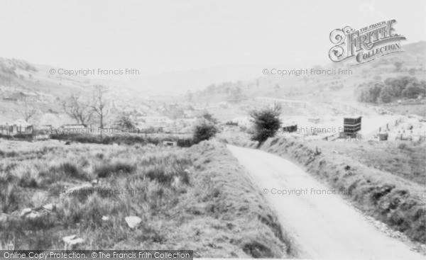Photo of Abertridwr, Aber Valley From Senghenydd c.1965