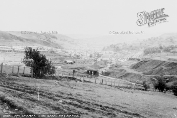 Photo of Abertridwr, Aber Valley From Senghenydd c.1965