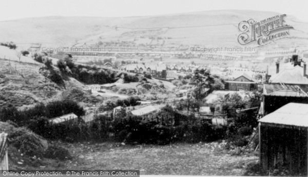 Photo of Abertridwr, General View From Bryn Coed c.1965