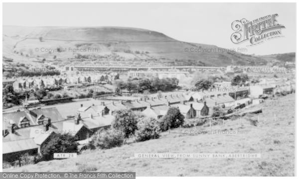 Photo of Abertridwr, General View From Sunny Bank c.1965