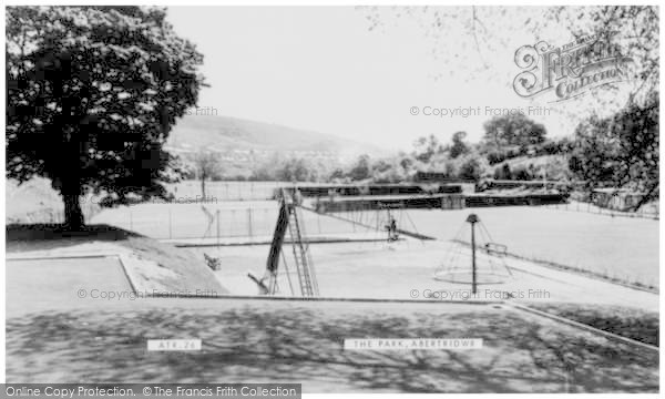 Photo of Abertridwr, The Park c.1965