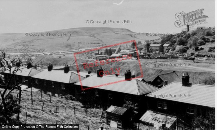 Photo of Abertridwr, Windsor Colliery From Tan Y Bryn c.1965